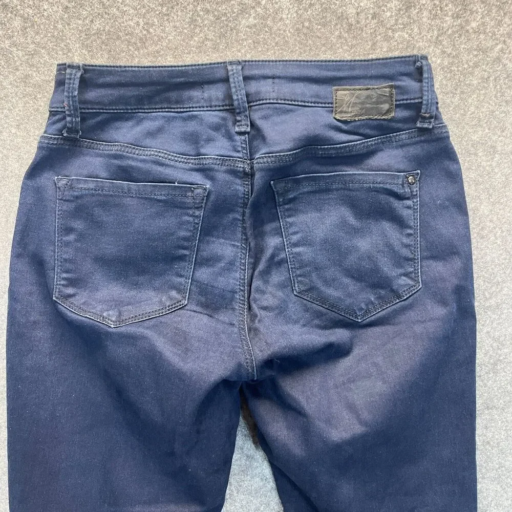 Mavi Jeans Women's 26x28 Skinny Dark Blue Stretch Mid‎ Rise Denim